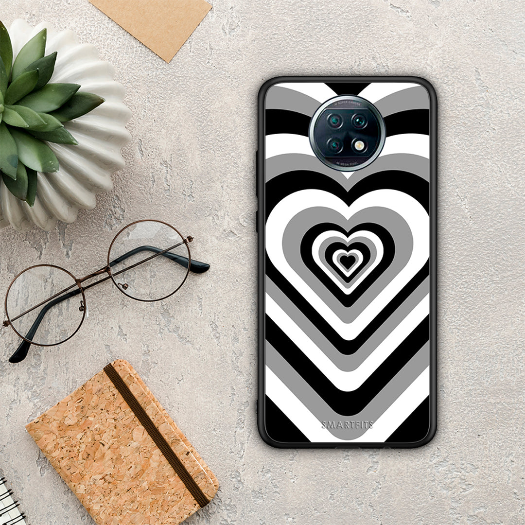 Black Hearts - Xiaomi Redmi Note 9T θήκη