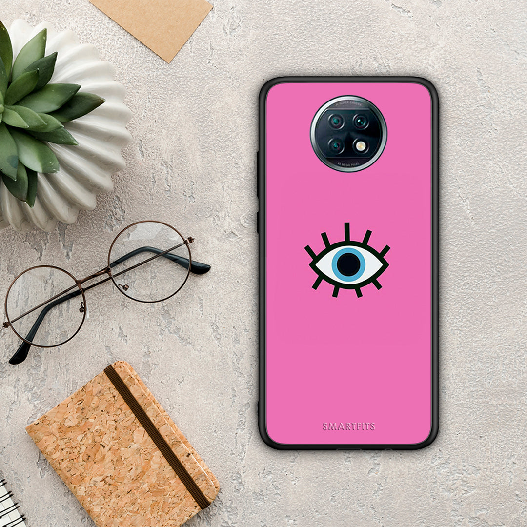 Blue Eye Pink - Xiaomi Redmi Note 9T θήκη