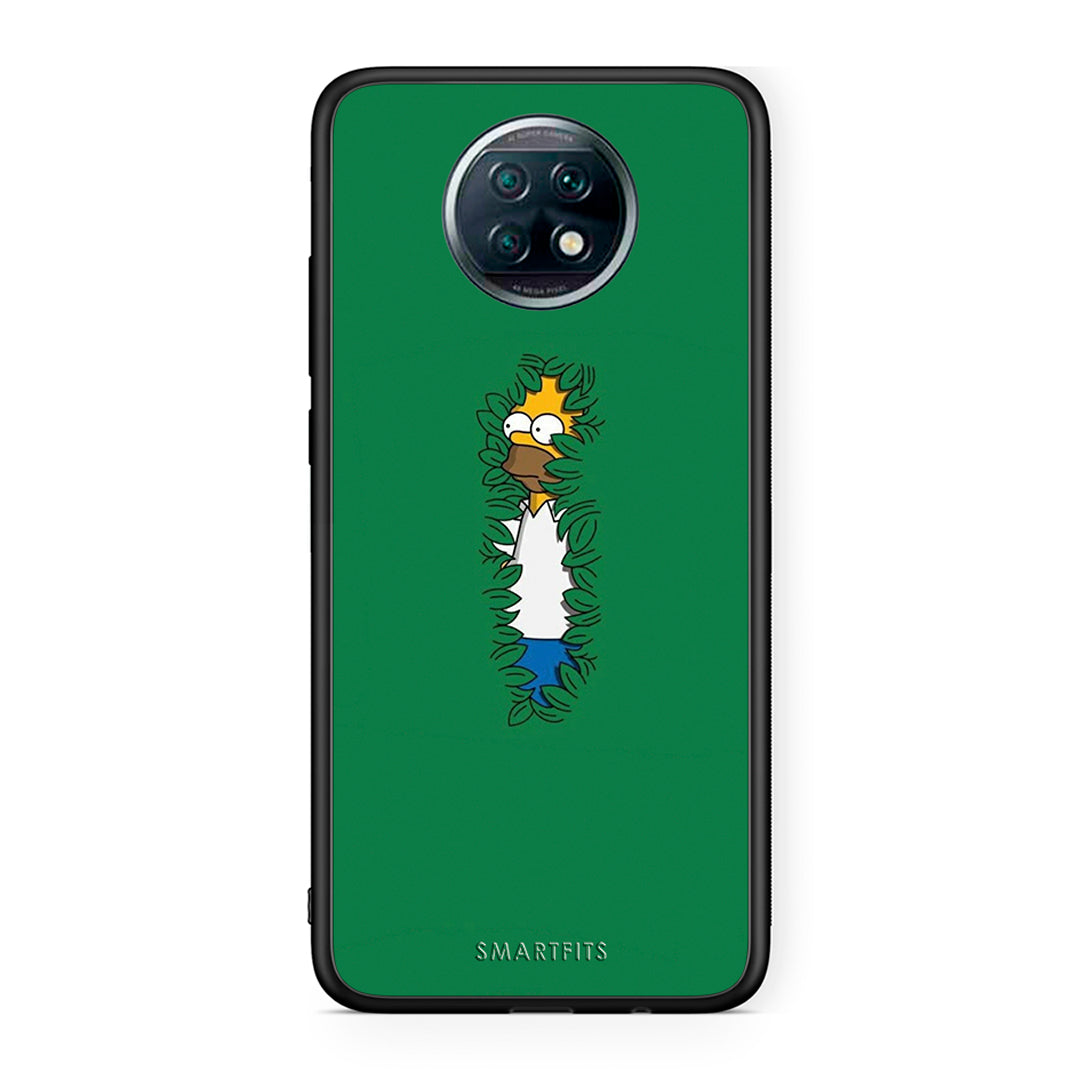 Xiaomi Redmi Note 9T Bush Man Θήκη Αγίου Βαλεντίνου από τη Smartfits με σχέδιο στο πίσω μέρος και μαύρο περίβλημα | Smartphone case with colorful back and black bezels by Smartfits