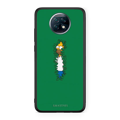 Xiaomi Redmi Note 9T Bush Man Θήκη Αγίου Βαλεντίνου από τη Smartfits με σχέδιο στο πίσω μέρος και μαύρο περίβλημα | Smartphone case with colorful back and black bezels by Smartfits