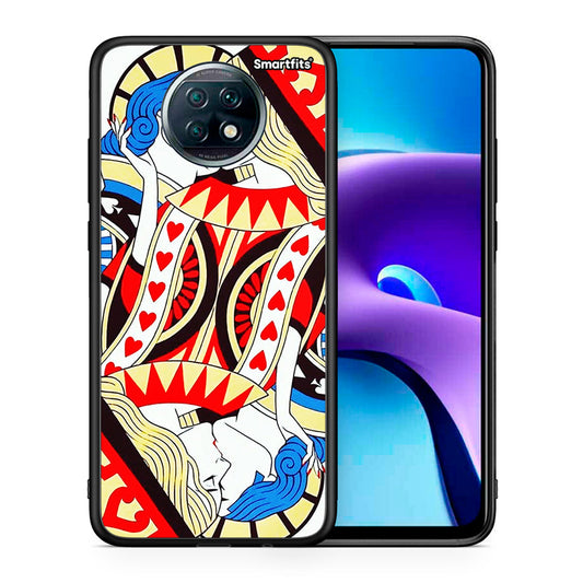 Θήκη Xiaomi Redmi Note 9T Card Love από τη Smartfits με σχέδιο στο πίσω μέρος και μαύρο περίβλημα | Xiaomi Redmi Note 9T Card Love case with colorful back and black bezels