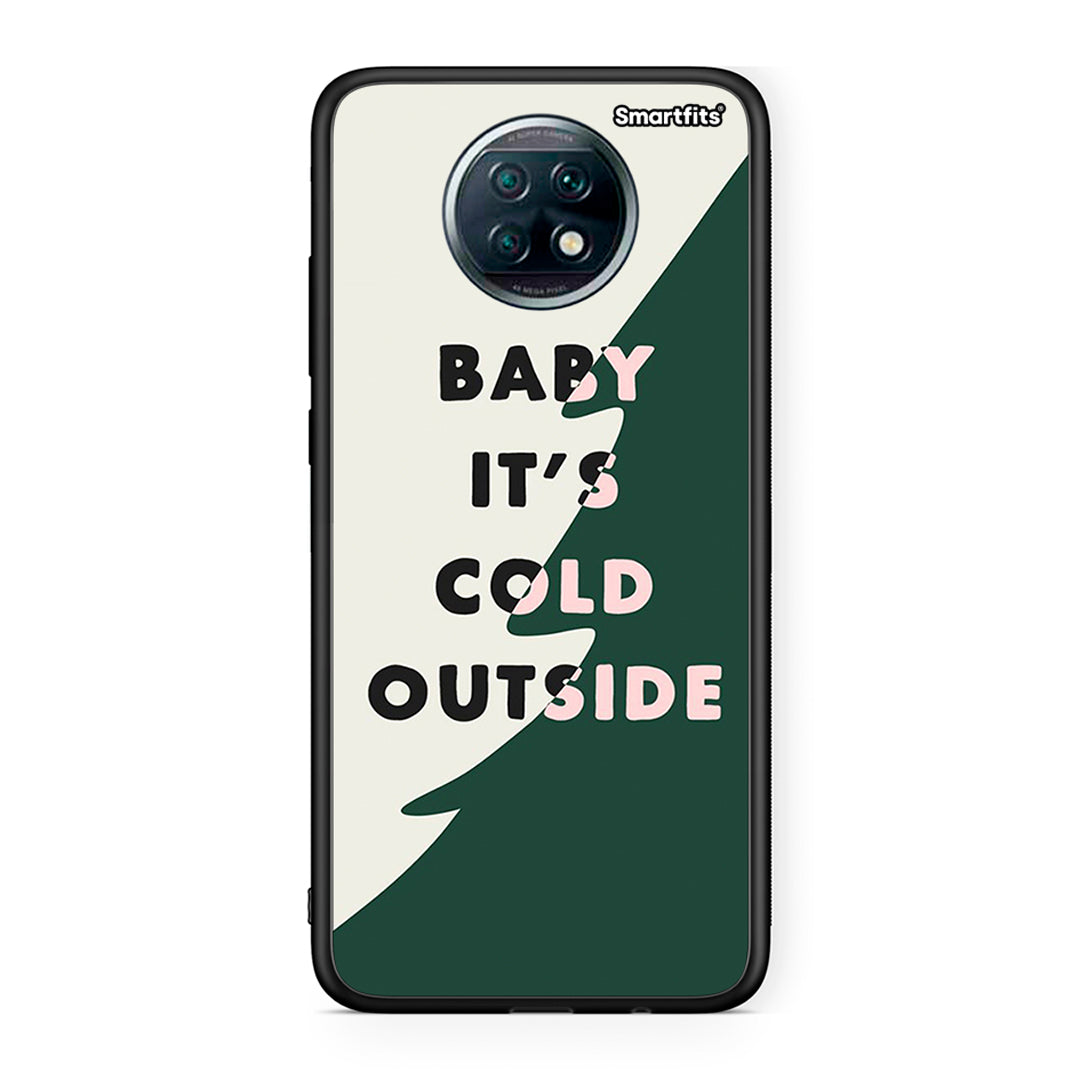 Xiaomi Redmi Note 9T Cold Outside θήκη από τη Smartfits με σχέδιο στο πίσω μέρος και μαύρο περίβλημα | Smartphone case with colorful back and black bezels by Smartfits