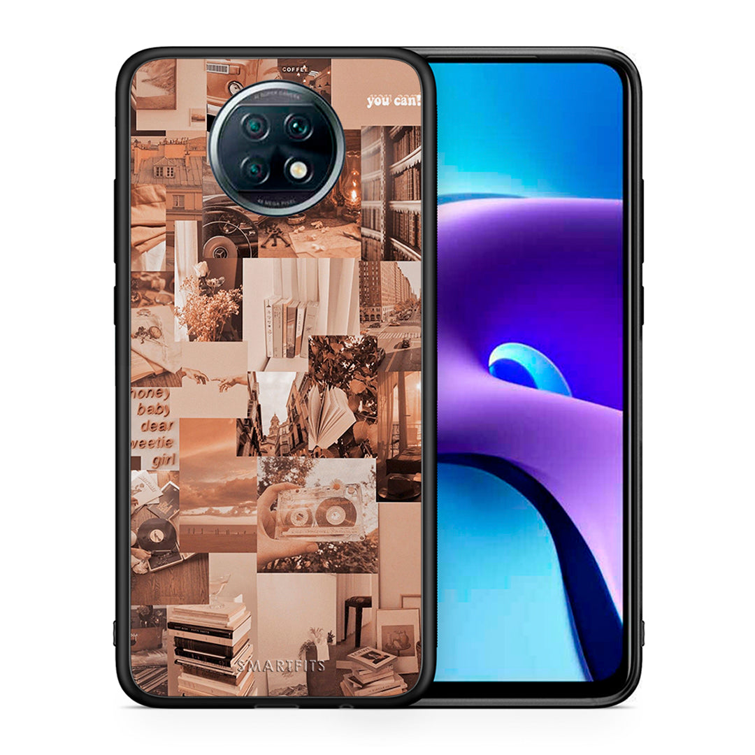 Θήκη Αγίου Βαλεντίνου Xiaomi Redmi Note 9T Collage You Can από τη Smartfits με σχέδιο στο πίσω μέρος και μαύρο περίβλημα | Xiaomi Redmi Note 9T Collage You Can case with colorful back and black bezels