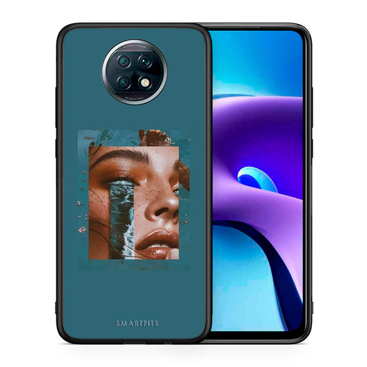 Θήκη Xiaomi Redmi Note 9T Cry An Ocean από τη Smartfits με σχέδιο στο πίσω μέρος και μαύρο περίβλημα | Xiaomi Redmi Note 9T Cry An Ocean case with colorful back and black bezels