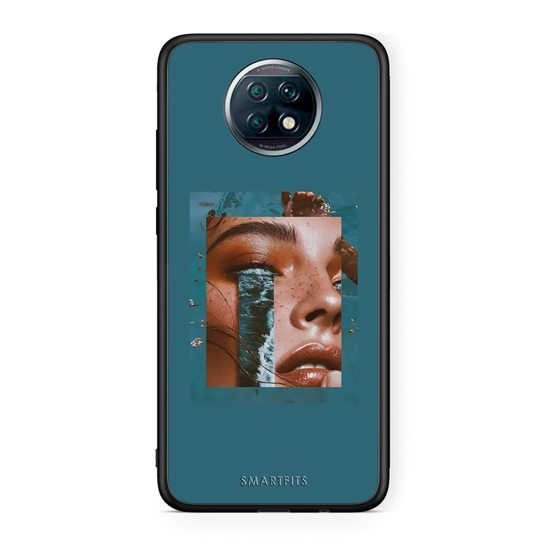 Xiaomi Redmi Note 9T Cry An Ocean θήκη από τη Smartfits με σχέδιο στο πίσω μέρος και μαύρο περίβλημα | Smartphone case with colorful back and black bezels by Smartfits