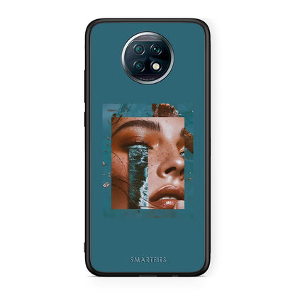 Xiaomi Redmi Note 9T Cry An Ocean θήκη από τη Smartfits με σχέδιο στο πίσω μέρος και μαύρο περίβλημα | Smartphone case with colorful back and black bezels by Smartfits