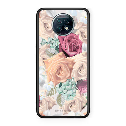 99 - Xiaomi Redmi Note 9T Bouquet Floral case, cover, bumper