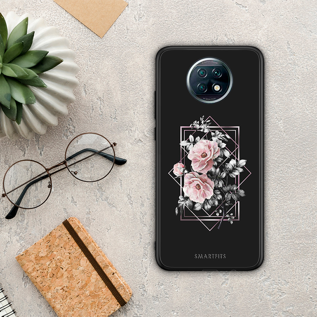 Flower Frame - Xiaomi Redmi Note 9T θήκη