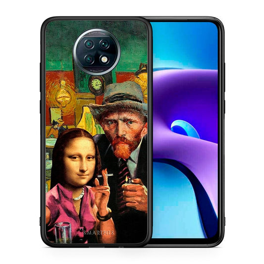 Θήκη Xiaomi Redmi Note 9T Funny Art από τη Smartfits με σχέδιο στο πίσω μέρος και μαύρο περίβλημα | Xiaomi Redmi Note 9T Funny Art case with colorful back and black bezels