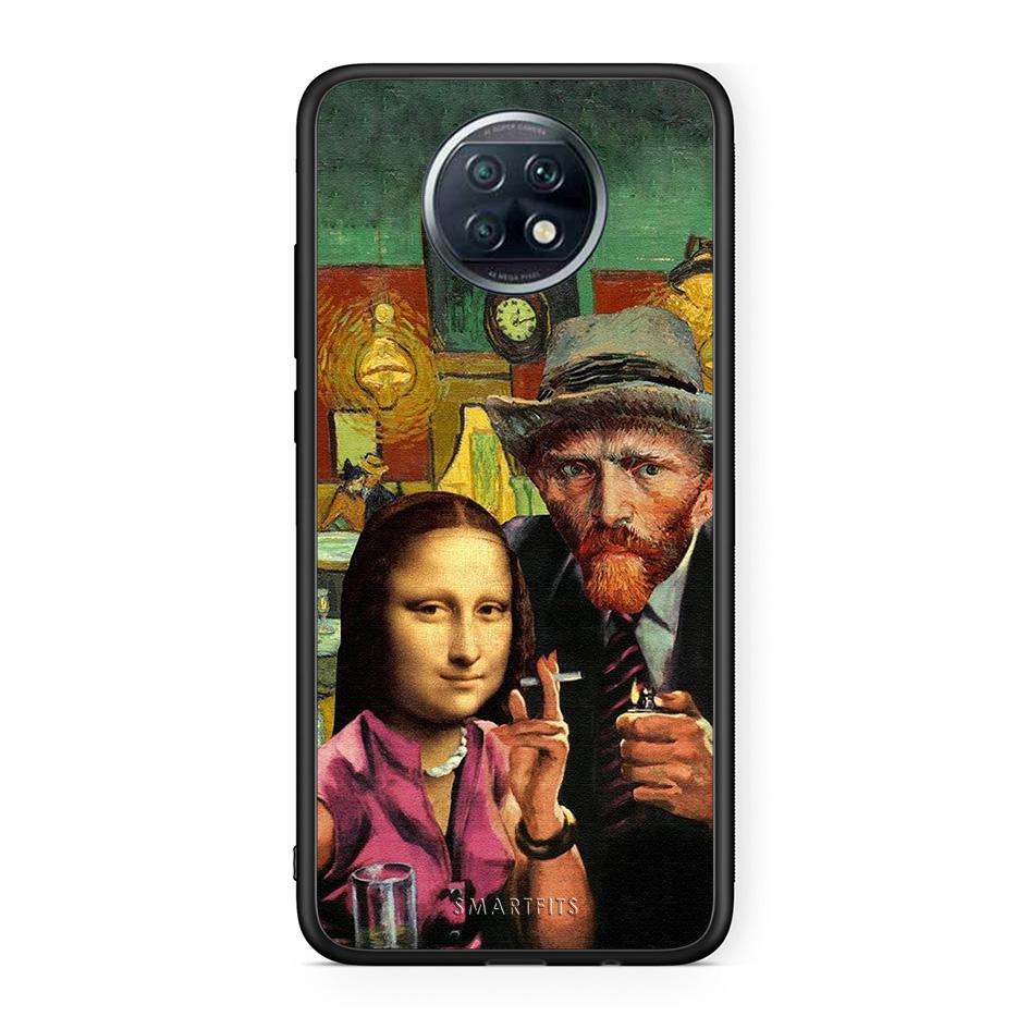 Xiaomi Redmi Note 9T Funny Art θήκη από τη Smartfits με σχέδιο στο πίσω μέρος και μαύρο περίβλημα | Smartphone case with colorful back and black bezels by Smartfits