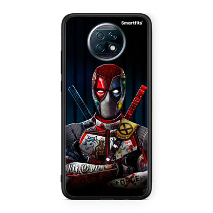 Xiaomi Redmi Note 9T Funny Guy θήκη από τη Smartfits με σχέδιο στο πίσω μέρος και μαύρο περίβλημα | Smartphone case with colorful back and black bezels by Smartfits