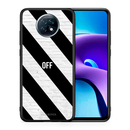 Θήκη Xiaomi Redmi Note 9T Get Off από τη Smartfits με σχέδιο στο πίσω μέρος και μαύρο περίβλημα | Xiaomi Redmi Note 9T Get Off case with colorful back and black bezels