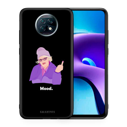 Θήκη Xiaomi Redmi Note 9T Grandma Mood Black από τη Smartfits με σχέδιο στο πίσω μέρος και μαύρο περίβλημα | Xiaomi Redmi Note 9T Grandma Mood Black case with colorful back and black bezels