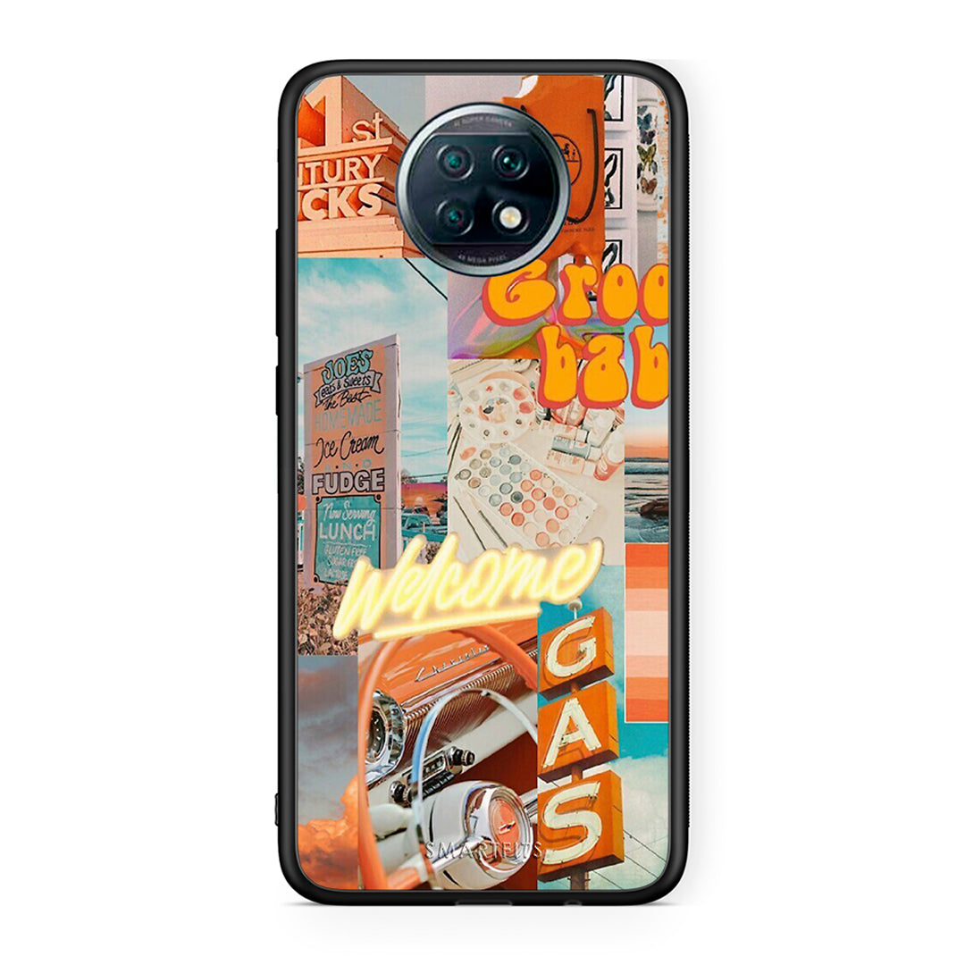 Xiaomi Redmi Note 9T Groovy Babe Θήκη Αγίου Βαλεντίνου από τη Smartfits με σχέδιο στο πίσω μέρος και μαύρο περίβλημα | Smartphone case with colorful back and black bezels by Smartfits