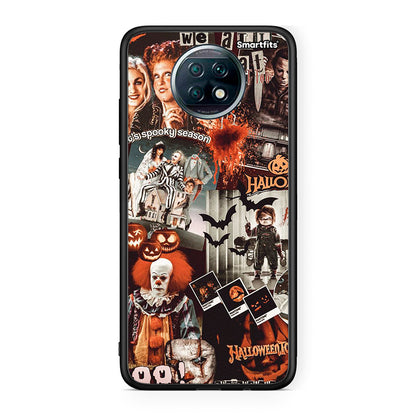 Xiaomi Redmi Note 9T Halloween Spooky Season Θήκη από τη Smartfits με σχέδιο στο πίσω μέρος και μαύρο περίβλημα | Smartphone case with colorful back and black bezels by Smartfits