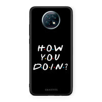 Thumbnail for Xiaomi Redmi Note 9T How You Doin θήκη από τη Smartfits με σχέδιο στο πίσω μέρος και μαύρο περίβλημα | Smartphone case with colorful back and black bezels by Smartfits