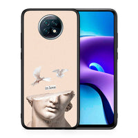 Thumbnail for Θήκη Xiaomi Redmi Note 9T In Love από τη Smartfits με σχέδιο στο πίσω μέρος και μαύρο περίβλημα | Xiaomi Redmi Note 9T In Love case with colorful back and black bezels