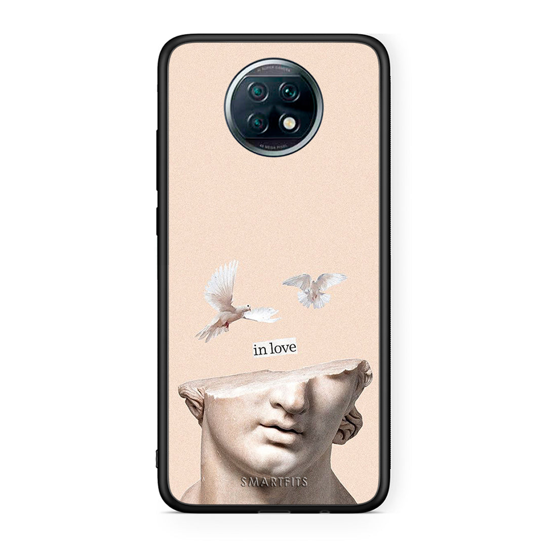Xiaomi Redmi Note 9T In Love θήκη από τη Smartfits με σχέδιο στο πίσω μέρος και μαύρο περίβλημα | Smartphone case with colorful back and black bezels by Smartfits