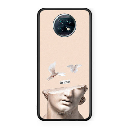 Xiaomi Redmi Note 9T In Love θήκη από τη Smartfits με σχέδιο στο πίσω μέρος και μαύρο περίβλημα | Smartphone case with colorful back and black bezels by Smartfits