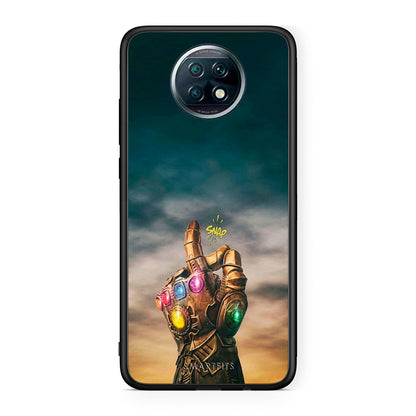 Xiaomi Redmi Note 9T Infinity Snap θήκη από τη Smartfits με σχέδιο στο πίσω μέρος και μαύρο περίβλημα | Smartphone case with colorful back and black bezels by Smartfits