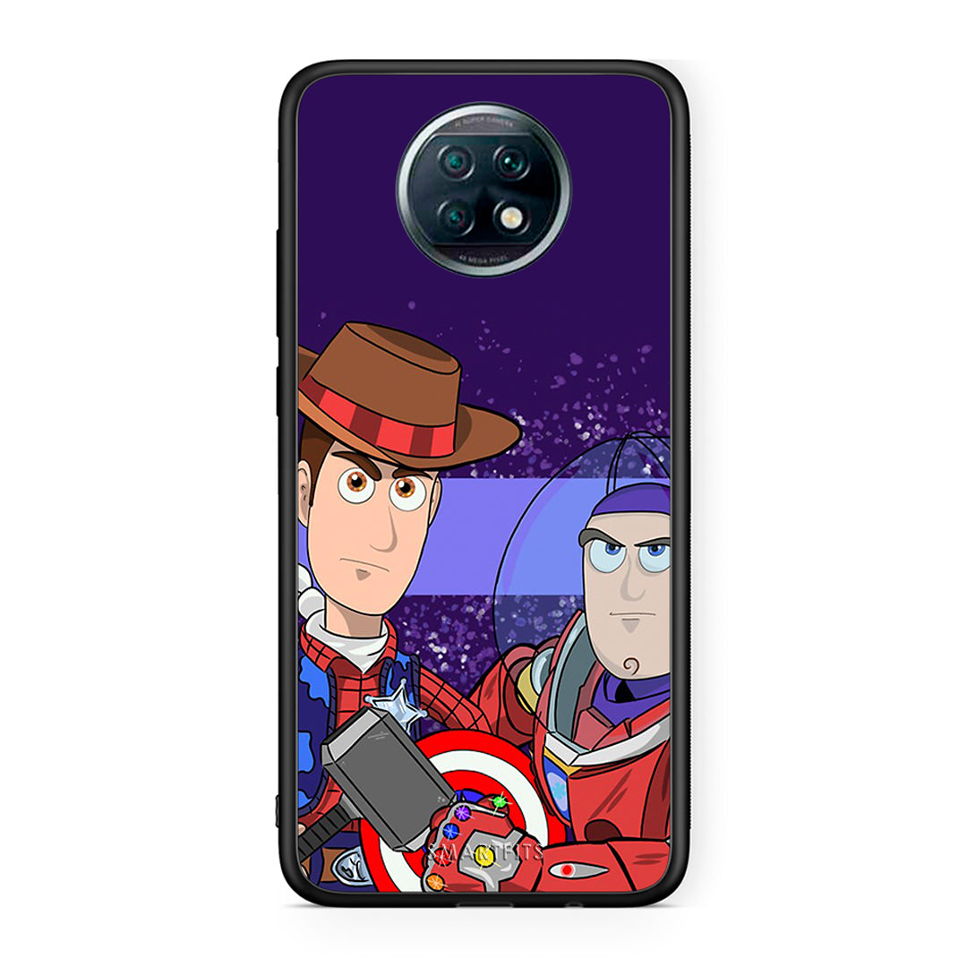 Xiaomi Redmi Note 9T Infinity Story θήκη από τη Smartfits με σχέδιο στο πίσω μέρος και μαύρο περίβλημα | Smartphone case with colorful back and black bezels by Smartfits