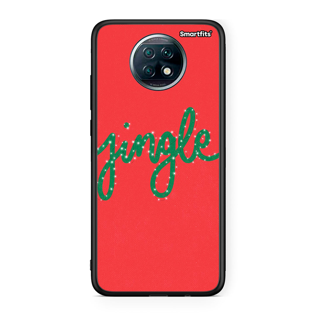 Xiaomi Redmi Note 9T Jingle Xmas θήκη από τη Smartfits με σχέδιο στο πίσω μέρος και μαύρο περίβλημα | Smartphone case with colorful back and black bezels by Smartfits