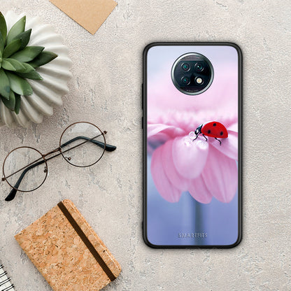 Ladybug Flower - Xiaomi Redmi Note 9T θήκη