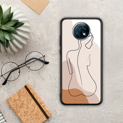 LineArt Woman - Xiaomi Redmi Note 9T θήκη