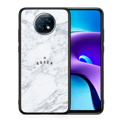 Θήκη Xiaomi Redmi Note 9T Queen Marble από τη Smartfits με σχέδιο στο πίσω μέρος και μαύρο περίβλημα | Xiaomi Redmi Note 9T Queen Marble case with colorful back and black bezels