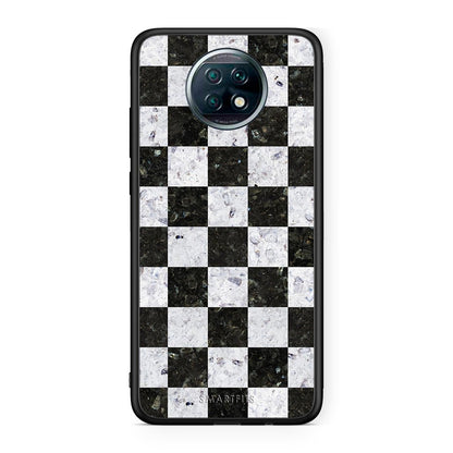 4 - Xiaomi Redmi Note 9T Square Geometric Marble case, cover, bumper