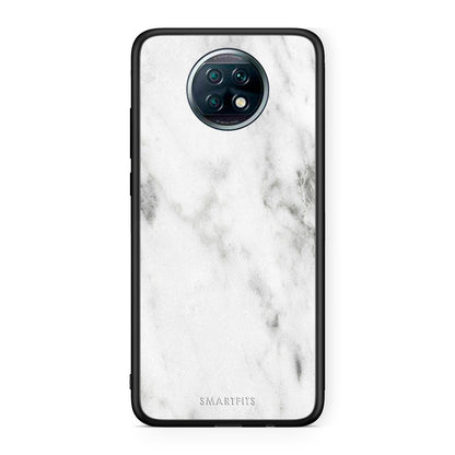 2 - Xiaomi Redmi Note 9T White marble case, cover, bumper