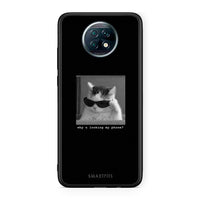 Thumbnail for Xiaomi Redmi Note 9T Meme Cat θήκη από τη Smartfits με σχέδιο στο πίσω μέρος και μαύρο περίβλημα | Smartphone case with colorful back and black bezels by Smartfits