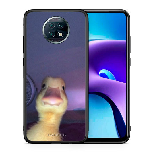 Θήκη Xiaomi Redmi Note 9T Meme Duck από τη Smartfits με σχέδιο στο πίσω μέρος και μαύρο περίβλημα | Xiaomi Redmi Note 9T Meme Duck case with colorful back and black bezels