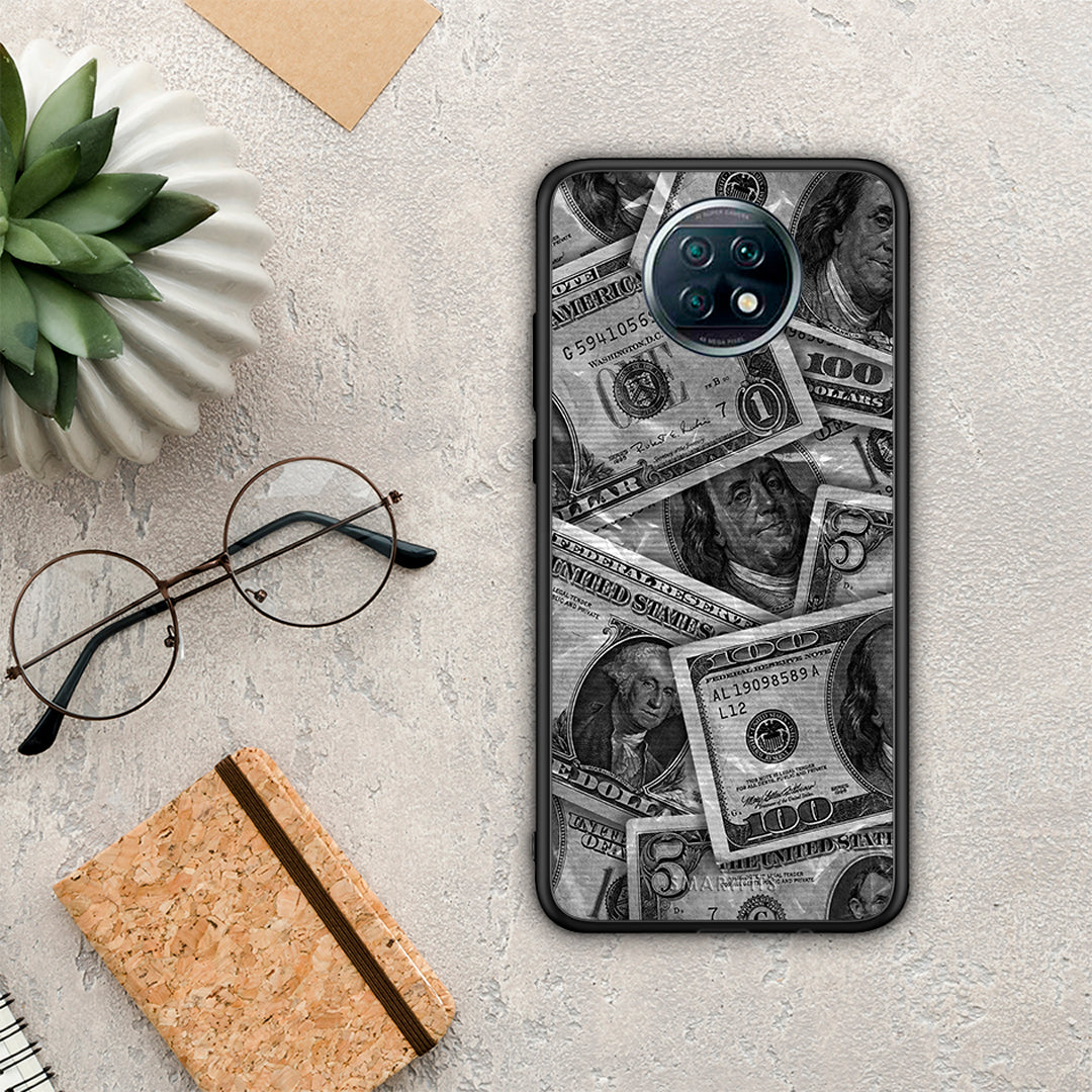 Money Dollars - Xiaomi Redmi Note 9T θήκη