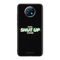 Thumbnail for Xiaomi Redmi Note 9T OMG ShutUp θήκη από τη Smartfits με σχέδιο στο πίσω μέρος και μαύρο περίβλημα | Smartphone case with colorful back and black bezels by Smartfits