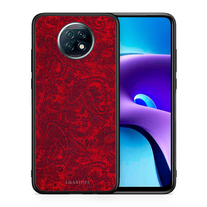 Θήκη Xiaomi Redmi Note 9T Paisley Cashmere από τη Smartfits με σχέδιο στο πίσω μέρος και μαύρο περίβλημα | Xiaomi Redmi Note 9T Paisley Cashmere case with colorful back and black bezels
