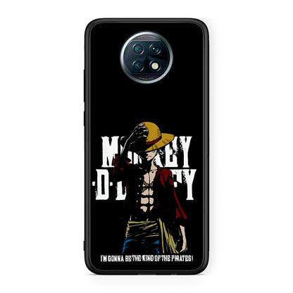 Xiaomi Redmi Note 9T Pirate King θήκη από τη Smartfits με σχέδιο στο πίσω μέρος και μαύρο περίβλημα | Smartphone case with colorful back and black bezels by Smartfits