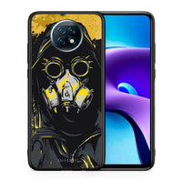 Thumbnail for Θήκη Xiaomi Redmi Note 9T Mask PopArt από τη Smartfits με σχέδιο στο πίσω μέρος και μαύρο περίβλημα | Xiaomi Redmi Note 9T Mask PopArt case with colorful back and black bezels
