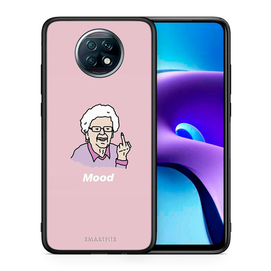 Θήκη Xiaomi Redmi Note 9T Mood PopArt από τη Smartfits με σχέδιο στο πίσω μέρος και μαύρο περίβλημα | Xiaomi Redmi Note 9T Mood PopArt case with colorful back and black bezels