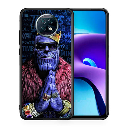 Θήκη Xiaomi Redmi Note 9T Thanos PopArt από τη Smartfits με σχέδιο στο πίσω μέρος και μαύρο περίβλημα | Xiaomi Redmi Note 9T Thanos PopArt case with colorful back and black bezels