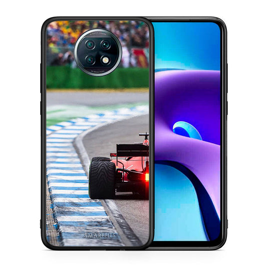 Θήκη Xiaomi Redmi Note 9T Racing Vibes από τη Smartfits με σχέδιο στο πίσω μέρος και μαύρο περίβλημα | Xiaomi Redmi Note 9T Racing Vibes case with colorful back and black bezels