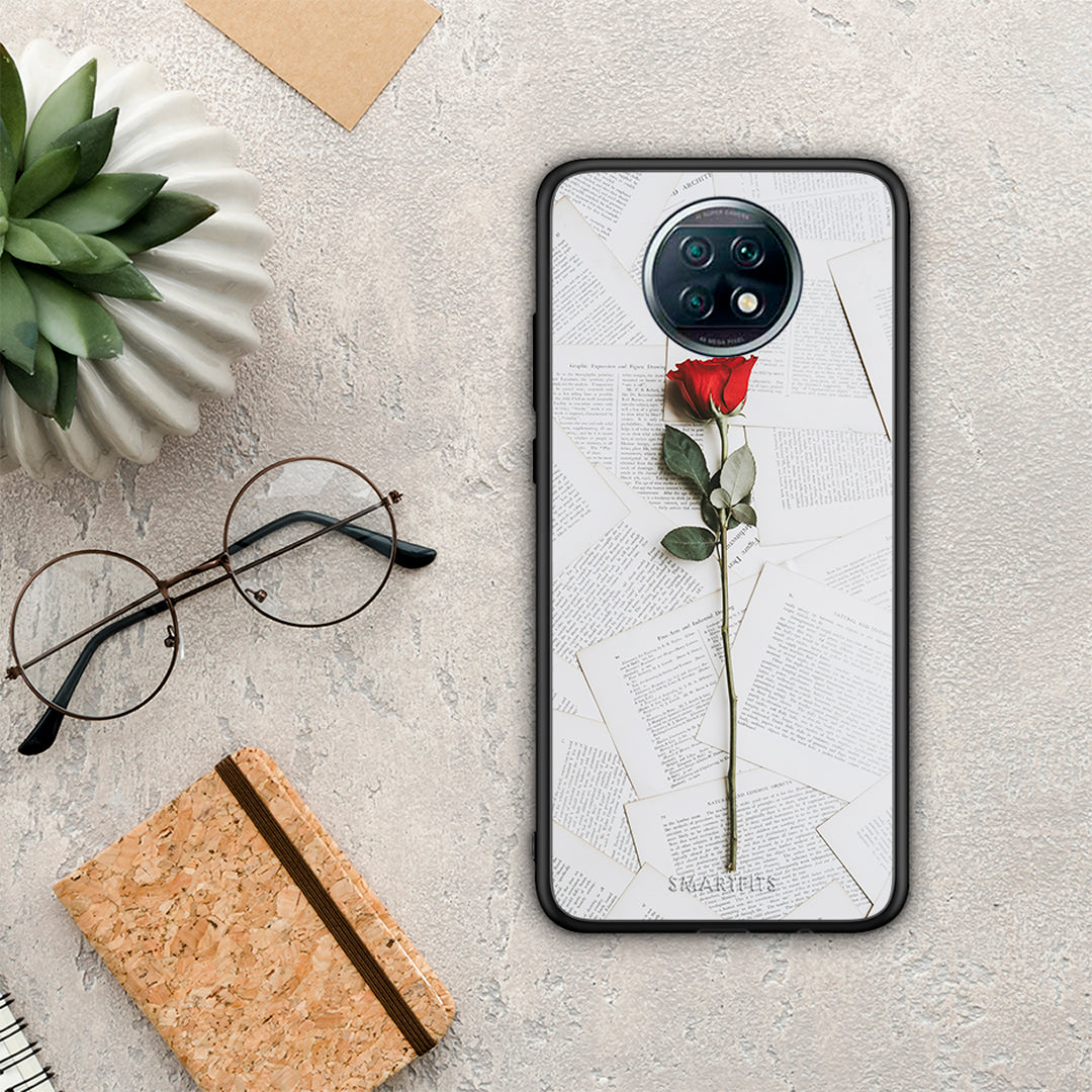 Red Rose - Xiaomi Redmi Note 9T θήκη