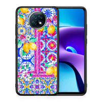 Thumbnail for Θήκη Xiaomi Redmi Note 9T Retro Spring από τη Smartfits με σχέδιο στο πίσω μέρος και μαύρο περίβλημα | Xiaomi Redmi Note 9T Retro Spring case with colorful back and black bezels