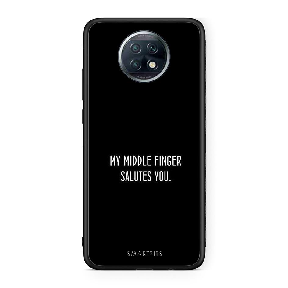 Xiaomi Redmi Note 9T Salute θήκη από τη Smartfits με σχέδιο στο πίσω μέρος και μαύρο περίβλημα | Smartphone case with colorful back and black bezels by Smartfits