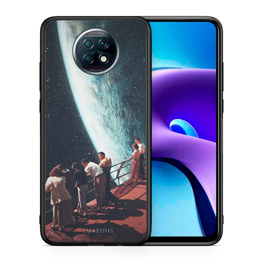 Θήκη Xiaomi Redmi Note 9T Surreal View από τη Smartfits με σχέδιο στο πίσω μέρος και μαύρο περίβλημα | Xiaomi Redmi Note 9T Surreal View case with colorful back and black bezels