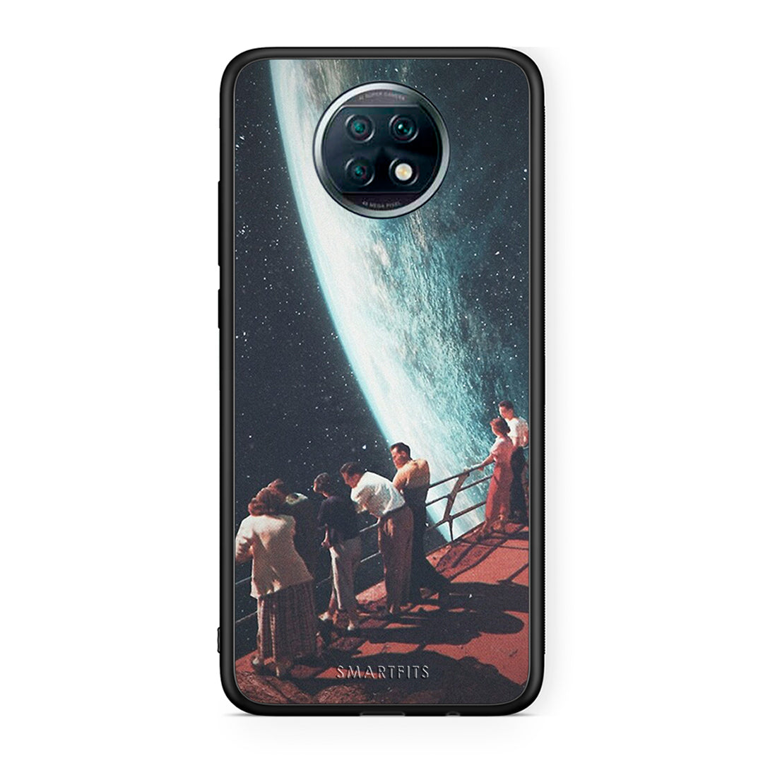 Xiaomi Redmi Note 9T Surreal View θήκη από τη Smartfits με σχέδιο στο πίσω μέρος και μαύρο περίβλημα | Smartphone case with colorful back and black bezels by Smartfits