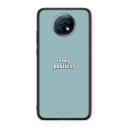 4 - Xiaomi Redmi Note 9T Positive Text case, cover, bumper