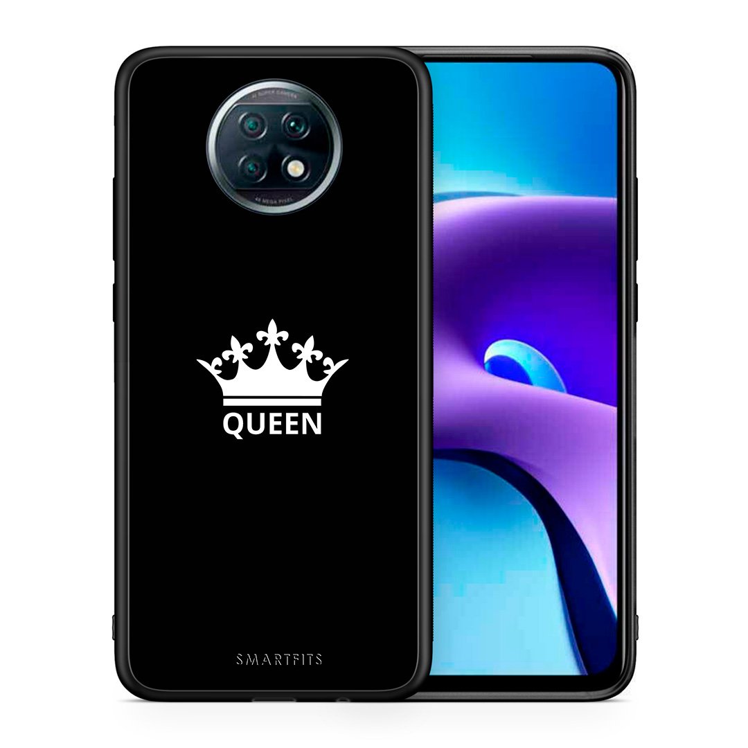 Θήκη Xiaomi Redmi Note 9T Queen Valentine από τη Smartfits με σχέδιο στο πίσω μέρος και μαύρο περίβλημα | Xiaomi Redmi Note 9T Queen Valentine case with colorful back and black bezels
