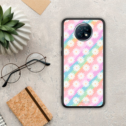 White Daisies - Xiaomi Redmi Note 9T θήκη