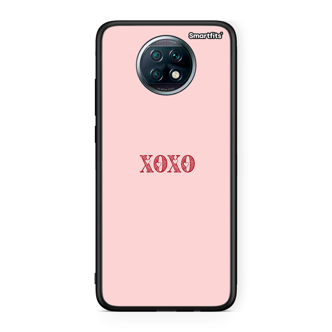 Xiaomi Redmi Note 9T XOXO Love θήκη από τη Smartfits με σχέδιο στο πίσω μέρος και μαύρο περίβλημα | Smartphone case with colorful back and black bezels by Smartfits
